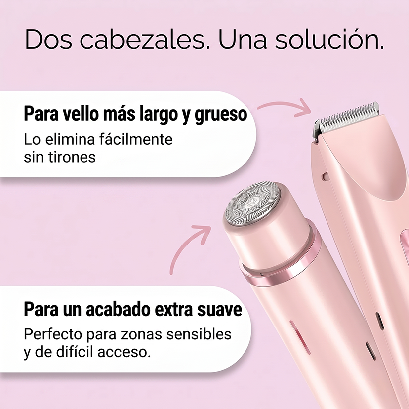 Ozena Glide - Depiladora 2 en 1