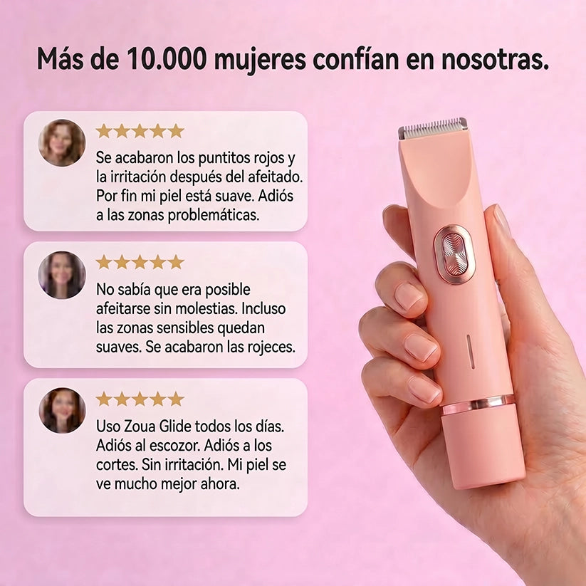 Ozena Glide - Depiladora 2 en 1