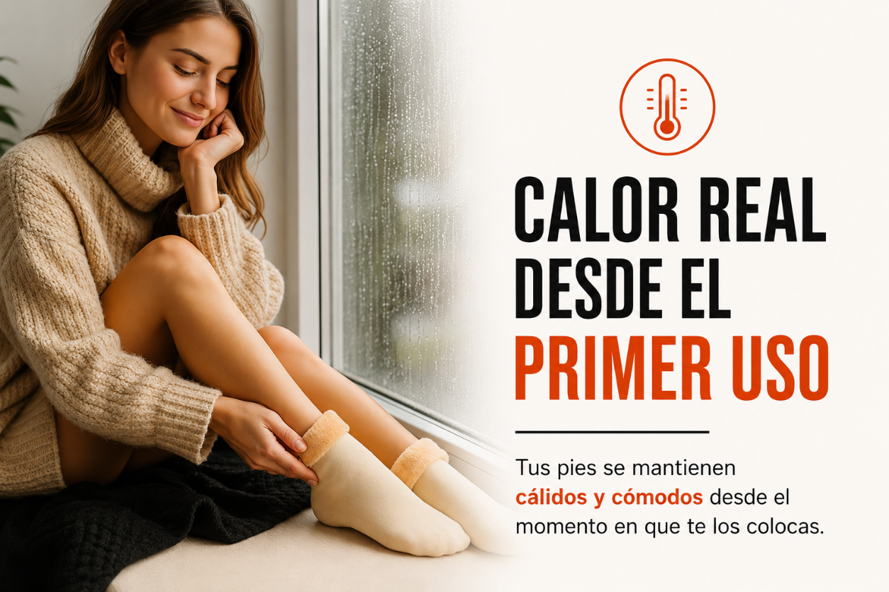 Calor real desde el primer uso