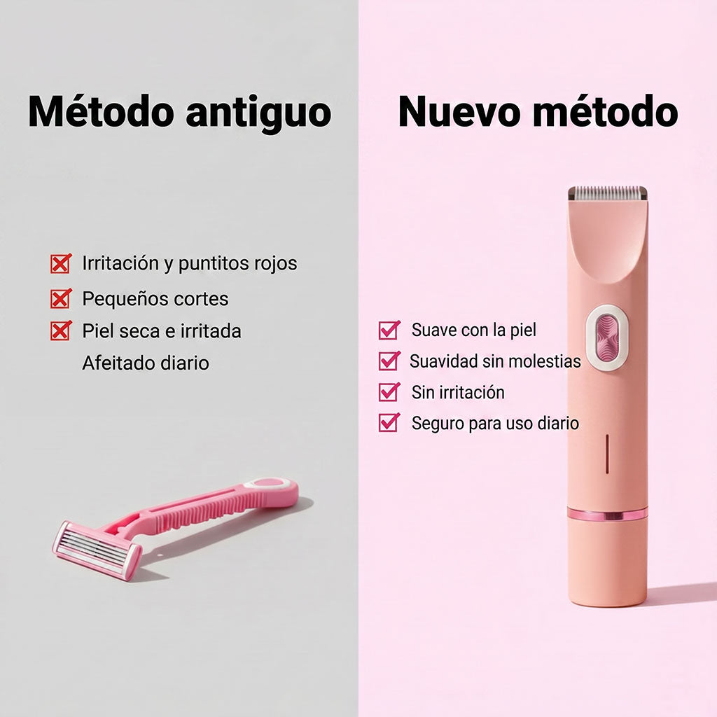 Ozena Glide - Depiladora 2 en 1