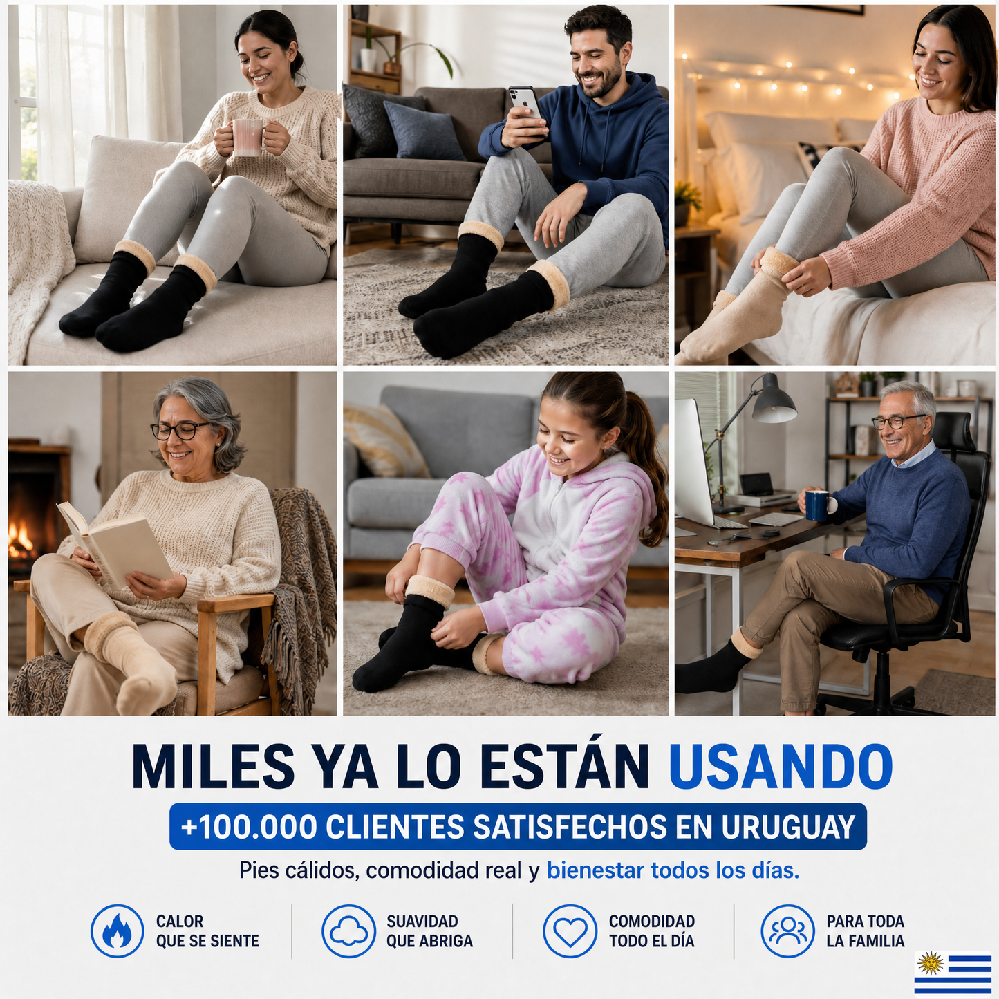+100.000 clientes satisfechos en Uruguay