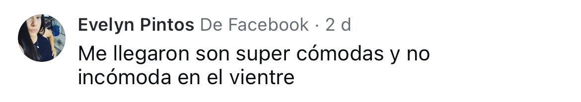 Comentario de clienta