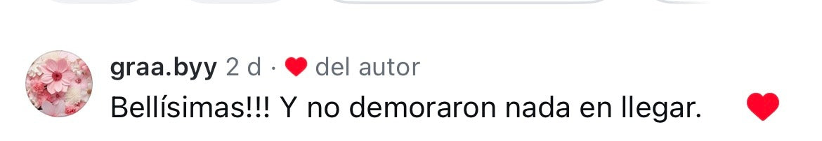 Comentario de clienta